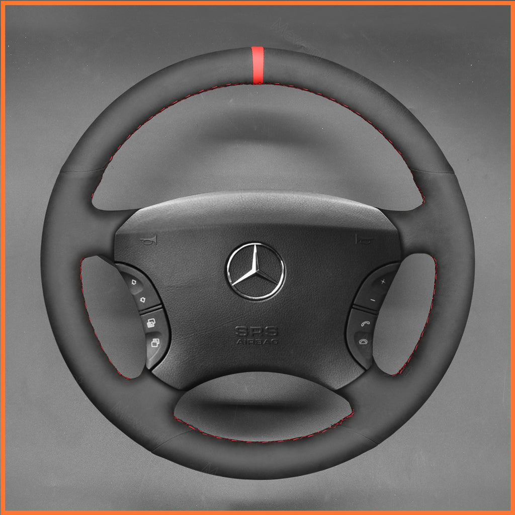MEWANT Couvre Volant pour Mercedes-BENZ CL-Class C215 S-Class W220 2000-2006