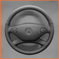MEWANT Couvre Volant pour Mercedes-BenzCL-Class C216 2011-2014  S-Class W221 2010-2013