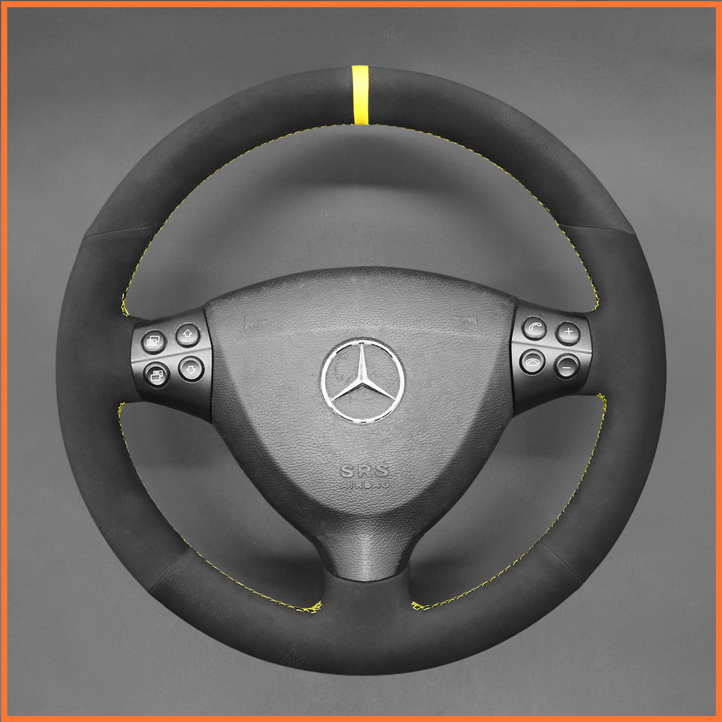 MEWANT Couvre Volant pour Mercedes-Benz A-Class A160 A180 2004-2012