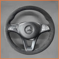MEWANT Couvre Volant pour Mercedes-Benz A-Class B-Class C-Class CLA-Class CLS-Class E-Class (W213) EQV (W447) GLC-Class (X253C253) GLE-Class (W166C292) (W470)