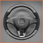 MEWANT Couvre Volant pour Mercedes-Benz A-Class B-Class C-Class CLA-Class CLS-Class E-Class (W213) EQV (W447) GLC-Class (X253C253) GLE-Class (W166C292) (W470)
