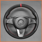 MEWANT Couvre Volant pour Mercedes-Benz A-Class B-Class C-Class CLA-Class CLS-Class E-Class (W213) EQV (W447) GLC-Class (X253C253) GLE-Class (W166C292) (W470)