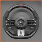 MEWANT Couvre Volant pour Mercedes-Benz AMG CLS53 (C257)  E53 (W213) E63 (W213) EQS 53 (V297)T (C190R190)
