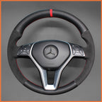 MEWANT Couvre Volant pour Mercedes-Benz B-Class W246 C-Class CLA-Class CLS-Class GLA-Class GLK X204