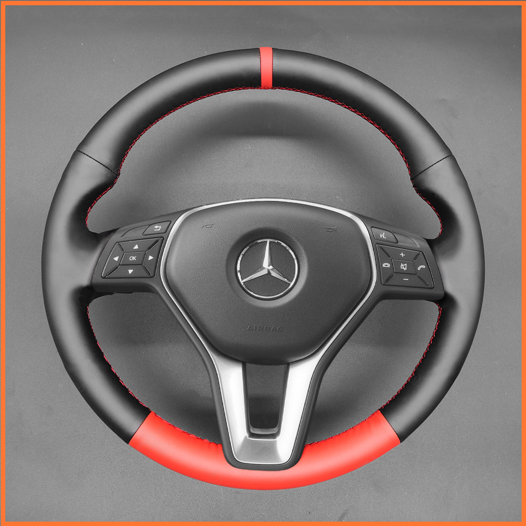 MEWANT Couvre Volant pour Mercedes-Benz B-Class W246 C-Class CLA-Class CLS-Class GLA-Class GLK X204