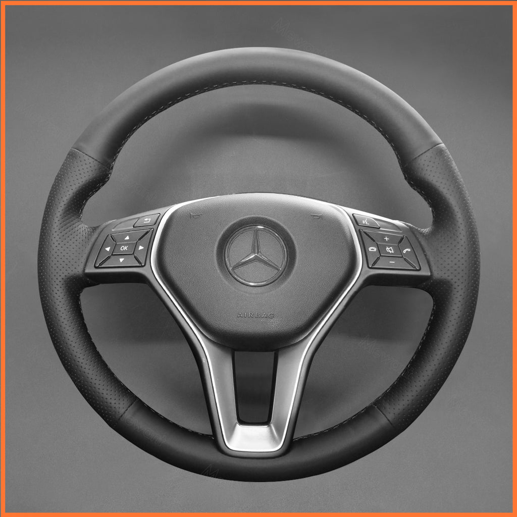 MEWANT Couvre Volant pour Mercedes-Benz B-Class W246 C-Class CLA-Class CLS-Class GLA-Class GLK X204