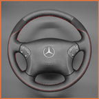 MEWANT Couvre Volant pour Mercedes-Benz C-Class W203 2001-2007 C32 AMG 2002-2003