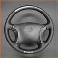 MEWANT Couvre Volant pour Mercedes-Benz C-Class W203 2001-2007 C32 AMG 2002-2003