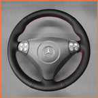 MEWANT Couvre Volant pour Mercedes-Benz C-Class W203 2005-2007  SLK-Class R171 2005-2008