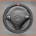MEWANT Couvre Volant pour Mercedes-Benz C-Class W203 2005-2007  SLK-Class R171 2005-2008