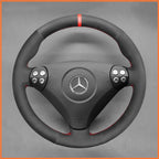 MEWANT Couvre Volant pour Mercedes-Benz C-Class W203 2005-2007  SLK-Class R171 2005-2008