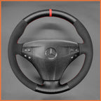 MEWANT Couvre Volant pour Mercedes-Benz C-Class W203 Kompressor 2001-2004