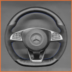 MEWANT Couvre Volant pour Mercedes-Benz C-Class W205 AMG C43 CLA-Class C117 CLS-Class C218 SL-Class R231 GLC-Class X253 C253