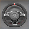 MEWANT Couvre Volant pour Mercedes-Benz C-Class W205 AMG C43 CLA-Class C117 CLS-Class C218 SL-Class R231 GLC-Class X253 C253