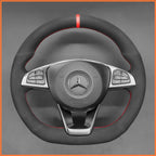 MEWANT Couvre Volant pour Mercedes-Benz C-Class W205 AMG C43 CLA-Class C117 CLS-Class C218 SL-Class R231 GLC-Class X253 C253