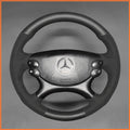 MEWANT Couvre Volant pour Mercedes-Benz CLK 55 AMG C209 CLS 55 AMG C219 CLS 63 AMG C219 E 63 AMG W211 SL 55 AMG R230