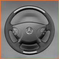 MEWANT Couvre Volant pour Mercedes-Benz E-Class W211 2003-2006 G-Class W463 2003-2007