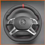 MEWANT Couvre Volant pour Mercedes-Benz GL 63 AMG (X166)  ML 63 AMG (W166) G 63 AMG (W463 G 65 AMG (W463) G-Class