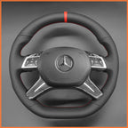 MEWANT Couvre Volant pour Mercedes-Benz GL 63 AMG (X166)  ML 63 AMG (W166) G 63 AMG (W463 G 65 AMG (W463) G-Class