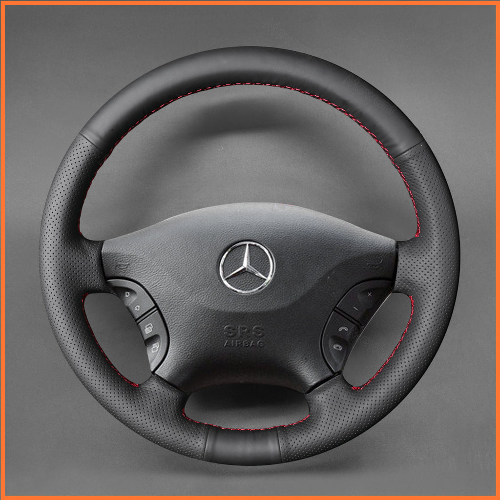 MEWANT Couvre Volant pour Mercedes-Benz Viano W639 2003-2010  Vito 2003-2014  Sprinter 2006-2013
