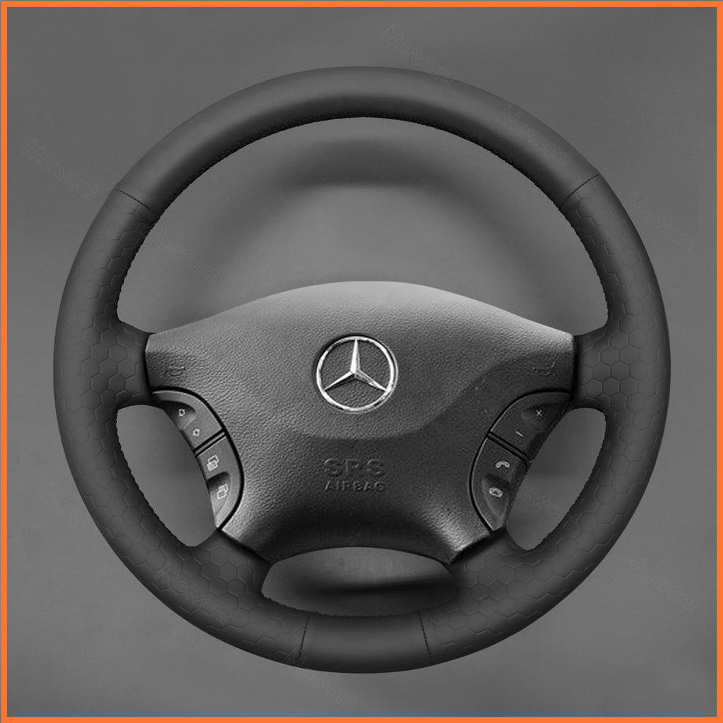 MEWANT Couvre Volant pour Mercedes-Benz Viano W639 2003-2010  Vito 2003-2014  Sprinter 2006-2013