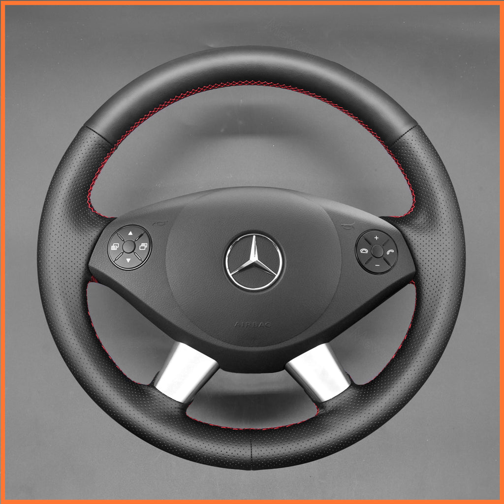 MEWANT Couvre Volant pour Mercedes-Benz W639 Viano 2010-2015  Vito 2010-2015  Valente 2012-2015