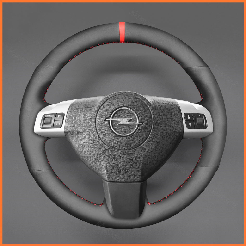 MEWANT Couvre Volant pour Opel Astra (H) 2004-2009 / Zaflra (B) 2005-2014 / Signum 2004-2008 / Vectra (C) 2002-2009