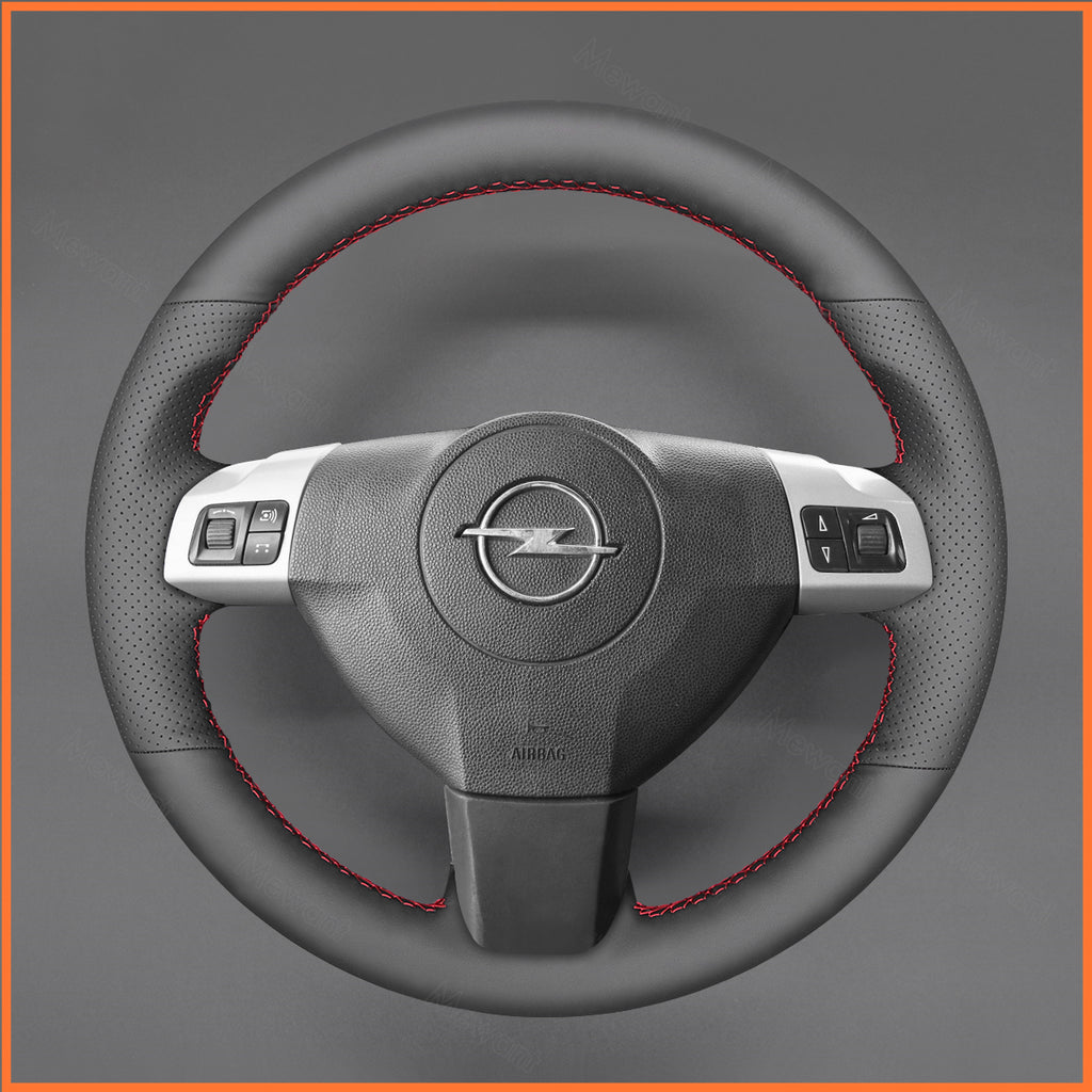 MEWANT Couvre Volant pour Opel Astra (H) 2004-2009 / Zaflra (B) 2005-2014 / Signum 2004-2008 / Vectra (C) 2002-2009