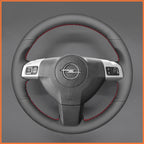 MEWANT Couvre Volant pour Opel Astra (H) 2004-2009 / Zaflra (B) 2005-2014 / Signum 2004-2008 / Vectra (C) 2002-2009