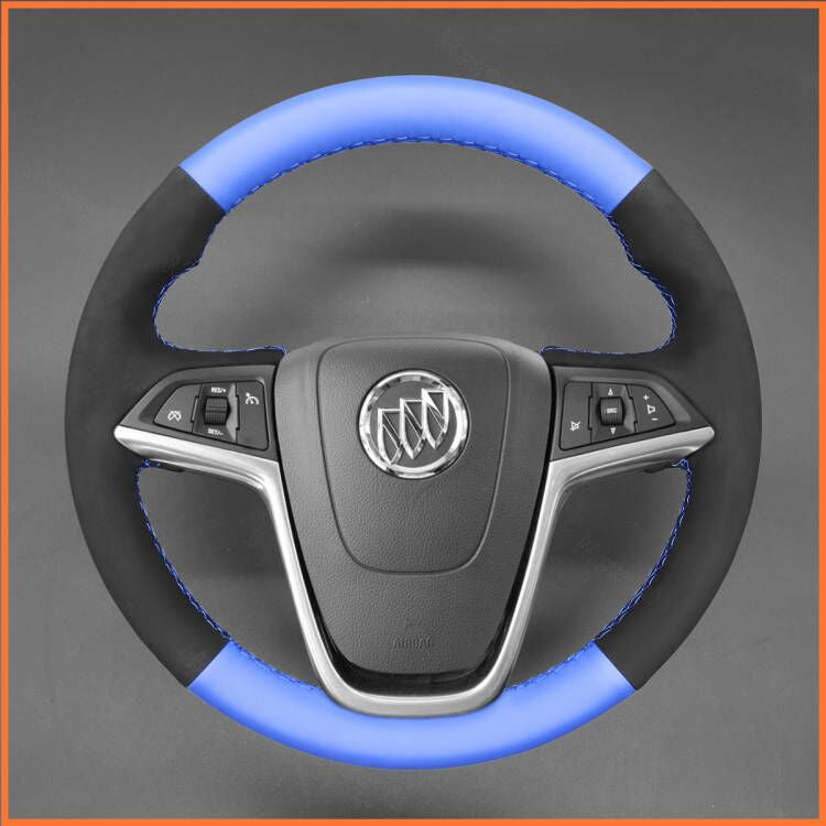 MEWANT Couvre Volant pour Opel Astra (J)  Mokka  Mokka X  Zafira (C) Insignia (A) Insignia CT  Ampera (I)  Cascada  Meriva (B) 2010-2017