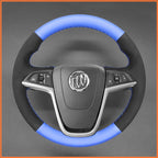 MEWANT Couvre Volant pour Opel Astra (J)  Mokka  Mokka X  Zafira (C) Insignia (A) Insignia CT  Ampera (I)  Cascada  Meriva (B) 2010-2017
