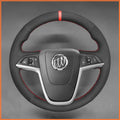 MEWANT Couvre Volant pour Opel Astra (J)  Mokka  Mokka X  Zafira (C) Insignia (A) Insignia CT  Ampera (I)  Cascada  Meriva (B) 2010-2017
