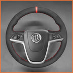 MEWANT Couvre Volant pour Opel Astra (J)  Mokka  Mokka X  Zafira (C) Insignia (A) Insignia CT  Ampera (I)  Cascada  Meriva (B) 2010-2017