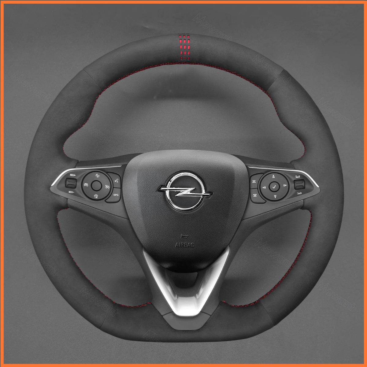 MEWANT Couvre Volant pour Opel Astra (K) Combo Corsa(E|F) Grandland X Insignia (CT) B
