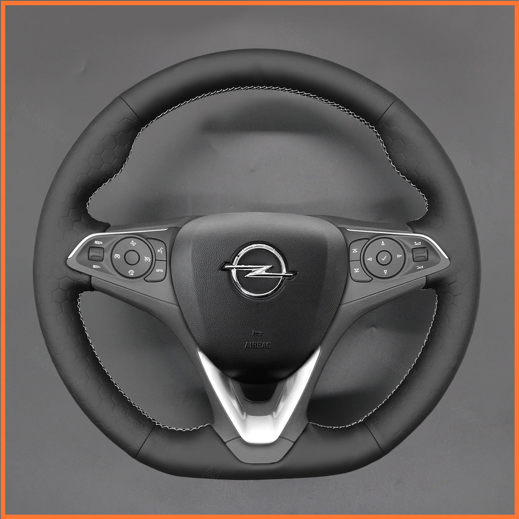 MEWANT Couvre Volant pour Opel Astra (K) Combo Corsa(E|F) Grandland X Insignia (CT) B