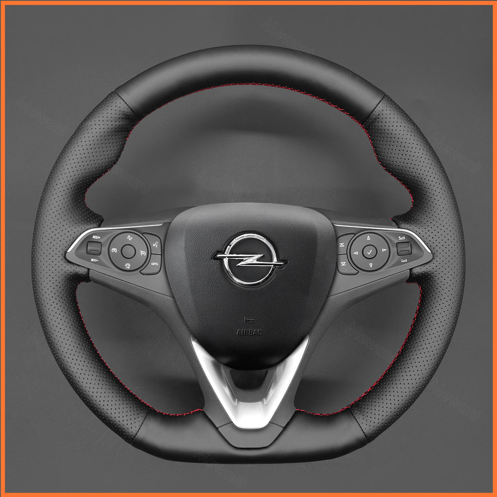 MEWANT Couvre Volant pour Opel Astra (K) Combo Corsa(E|F) Grandland X Insignia (CT) B