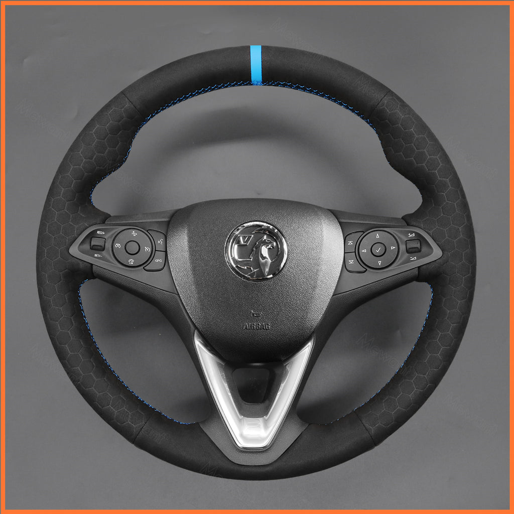 MEWANT Couvre Volant pour Opel Astra (K) Corsa (E) Crossland X Grandland X Insignia (CT) B Karl Zafira (C)