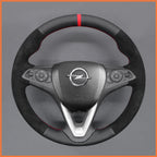 MEWANT Couvre Volant pour Opel Astra (K) Corsa (E) Crossland X Grandland X Insignia (CT) B Karl Zafira (C)