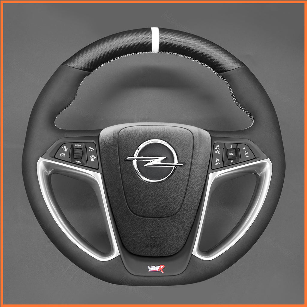 MEWANT Couvre Volant pour Opel Astra OPC 2012-2015 Astra GTC OPC 2012-2018