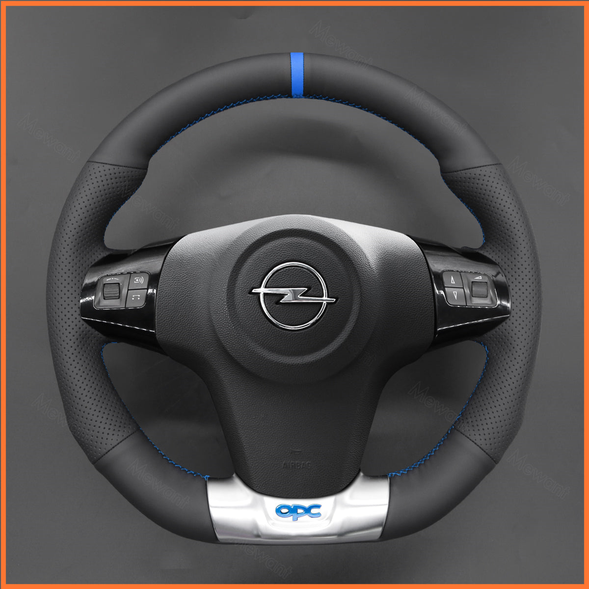 MEWANT Couvre Volant pour Opel Corsa (D) OPC 2007-2015