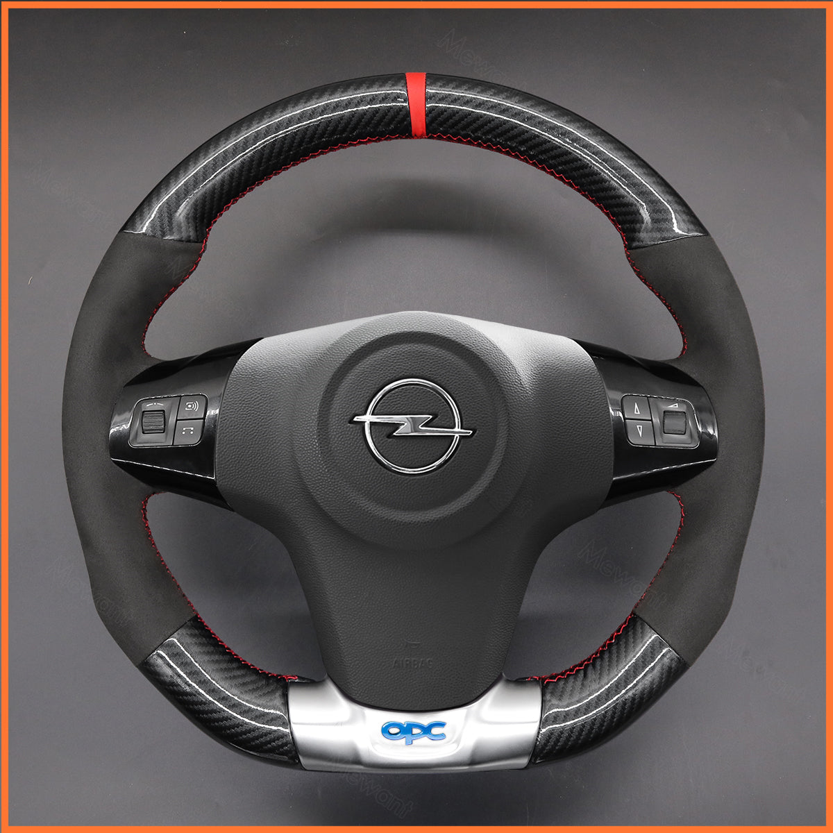 MEWANT Couvre Volant pour Opel Corsa (D) OPC 2007-2015