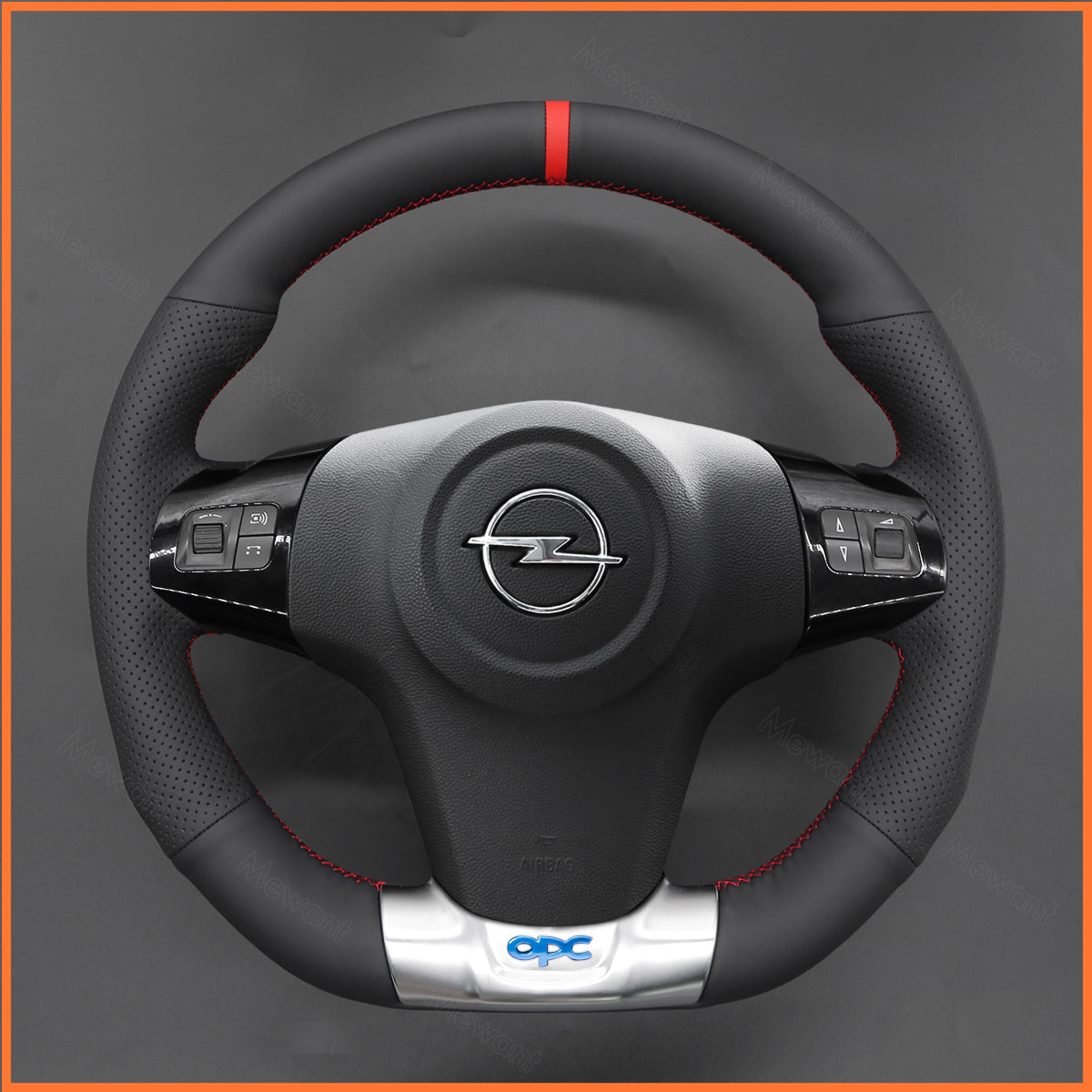 MEWANT Couvre Volant pour Opel Corsa (D) OPC 2007-2015