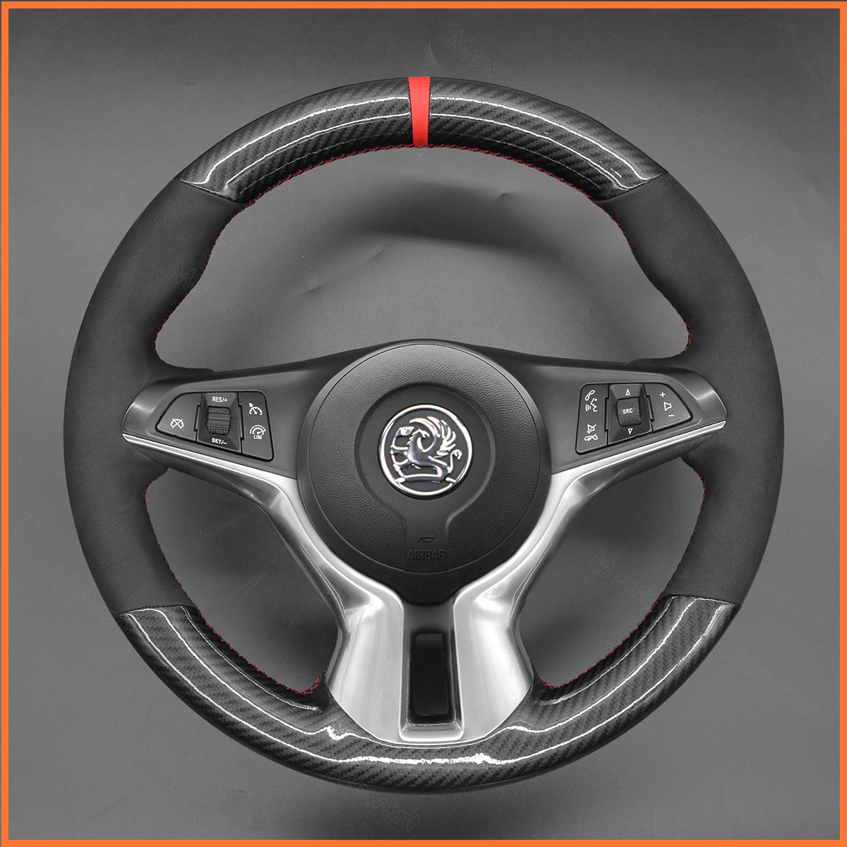 MEWANT Couvre Volant pour Opel Vauxhall Adam 2012-2020