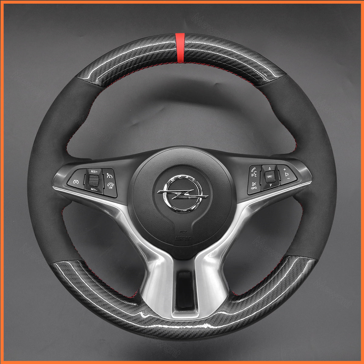 MEWANT Couvre Volant pour Opel Vauxhall Adam 2012-2020