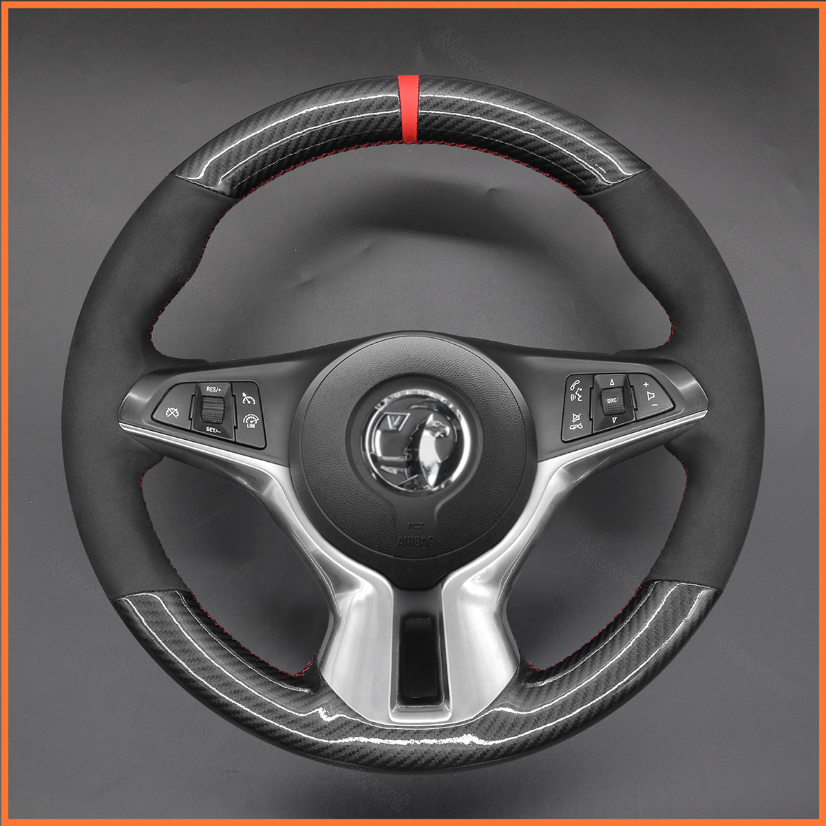 MEWANT Couvre Volant pour Opel Vauxhall Adam 2012-2020