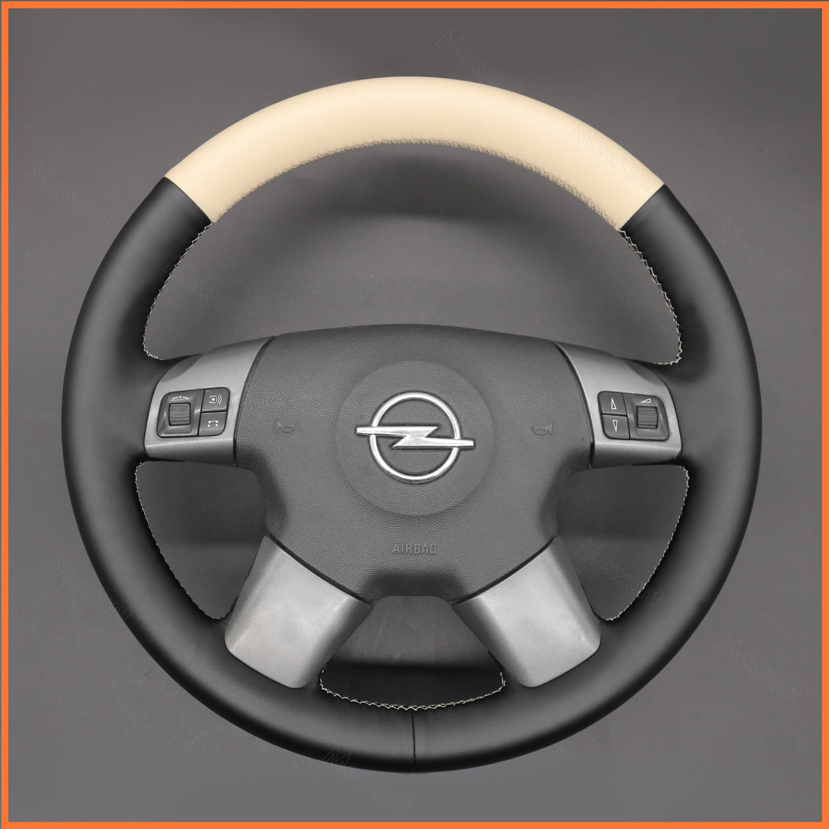 MEWANT Couvre Volant pour Opel Vectra C 2002-2005 / Signum 2003-2005