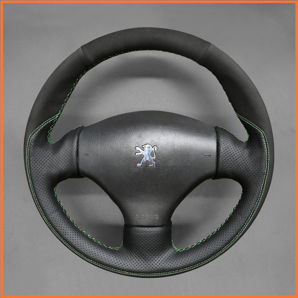 MEWANT Couvre Volant pour Peugeot 206 2001-2009 / 206 CC 2001-2007 / 206 SW 2002-2007