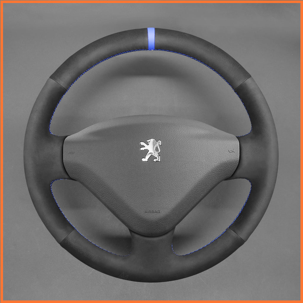 MEWANT Couvre Volant pour Peugeot 206 207 CC 207 SW Expert Partner