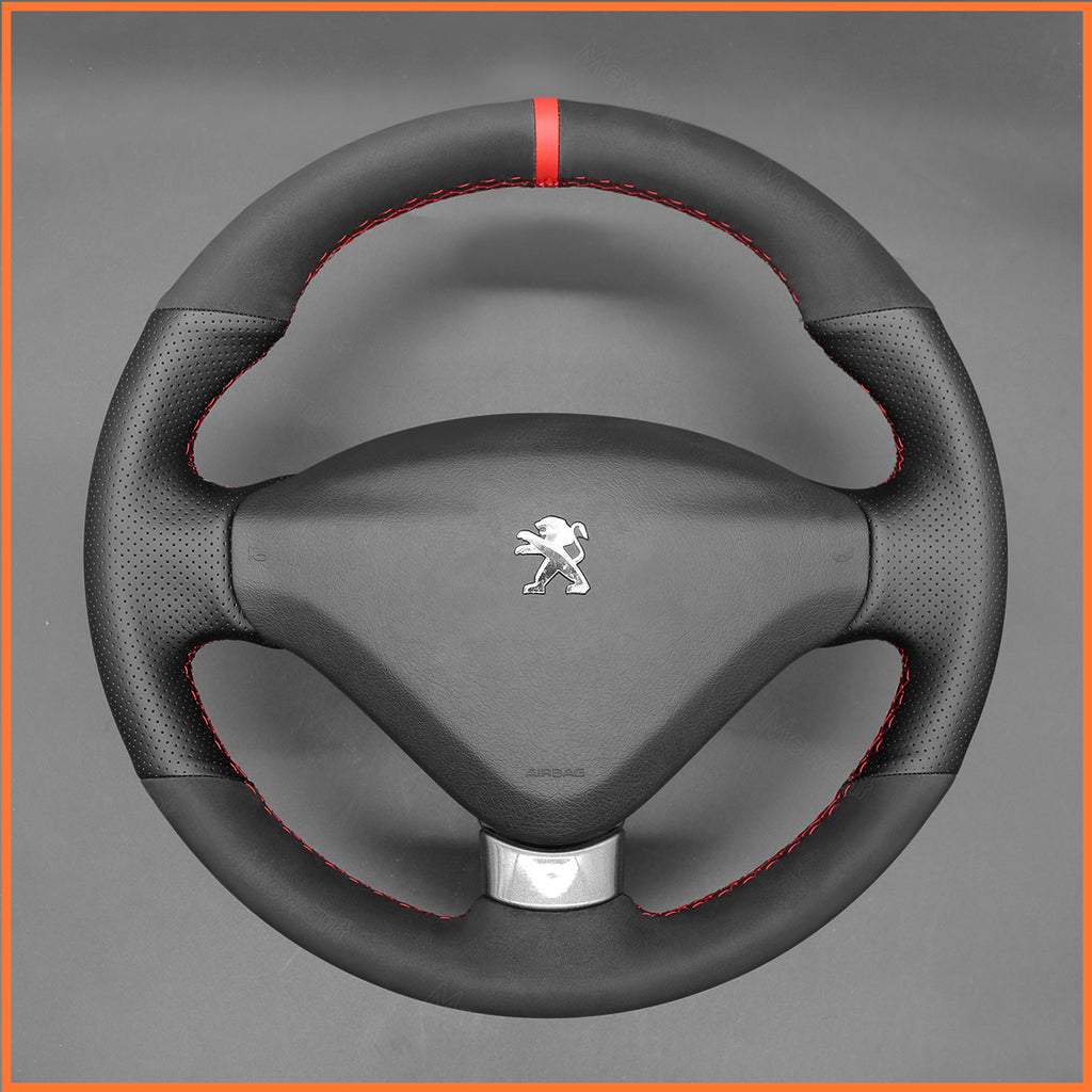 MEWANT Couvre Volant pour Peugeot 207 2010-2012 / 207 CC 2007-2015 / 207 SW 2011-2013