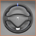 MEWANT Couvre Volant pour Peugeot 207 2010-2012 / 207 CC 2007-2015 / 207 SW 2011-2013